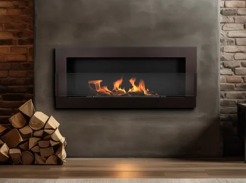 LUMINA Flammen 900 Glas – Haengender Bioethanol-Kamin mit Glasscheibe Exklusivkollektion – Ansicht 34