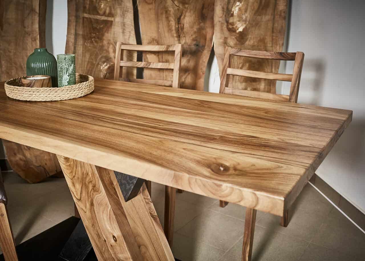 LUMINA Klassischer Massivholztisch – Massivholz Tisch Exklusivkollektion – Ansicht 3 | IgnisLumina