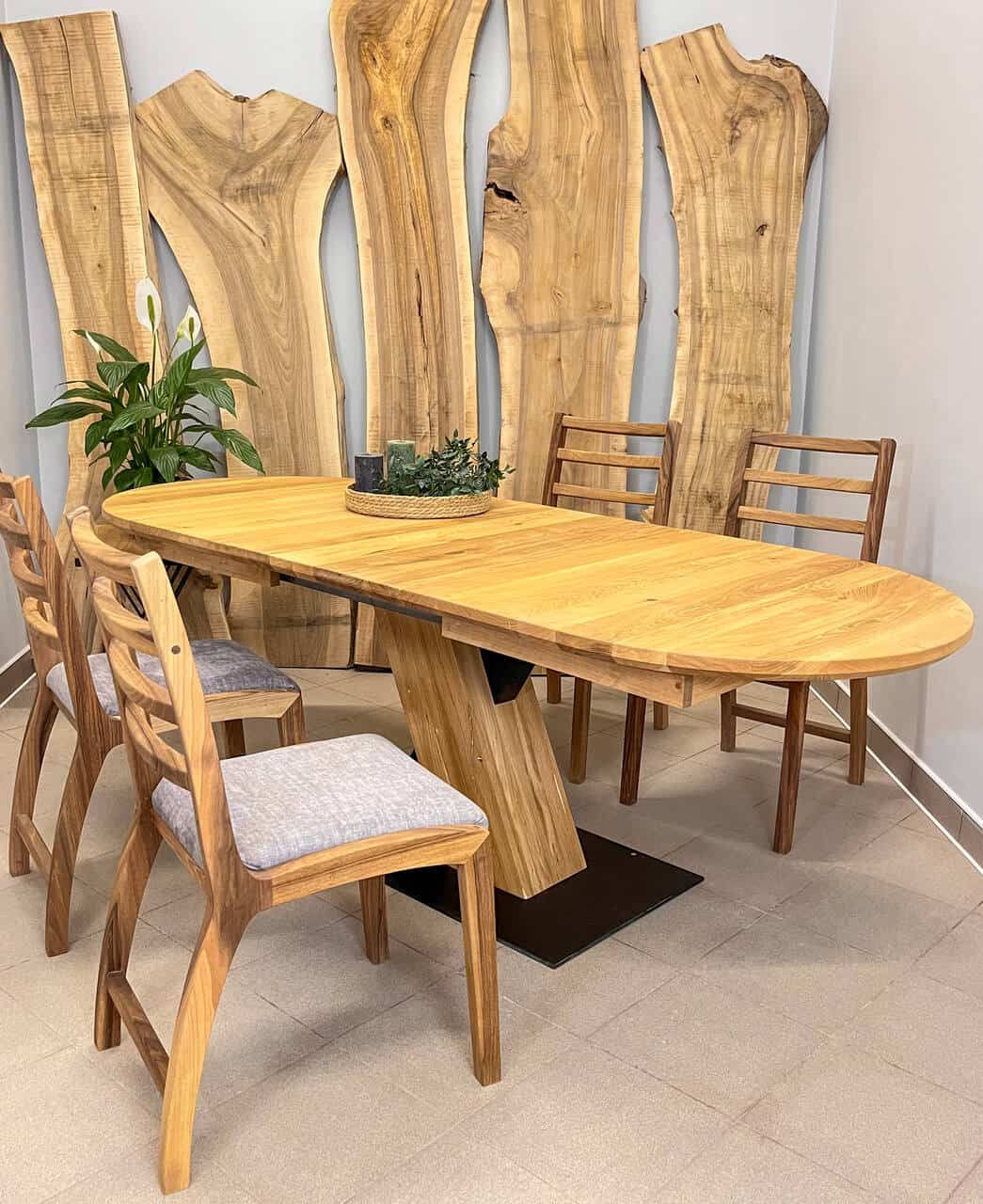 LUMINA Ausziehbarer Massivholztisch Avalon – Massivholz Tisch Exklusivkollektion – Ansicht 4 | IgnisLumina