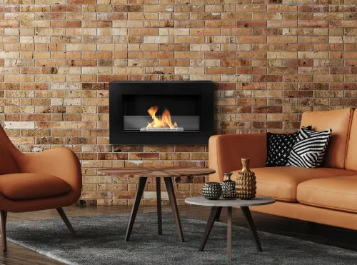 LUMINA Flammen 650 Box Glas – Haengender Bioethanol-Kamin mit Glasscheibe Exklusivkollektion – Ansicht 5