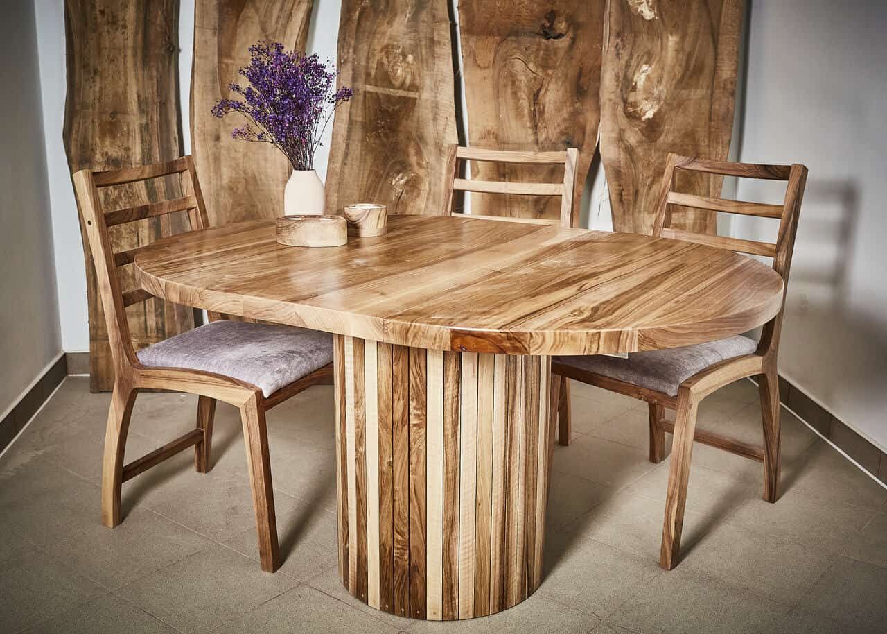 LUMINA Ausziehbarer Massivholztisch Bohemia – Massivholz Tisch Exklusivkollektion – Ansicht 3 | IgnisLumina