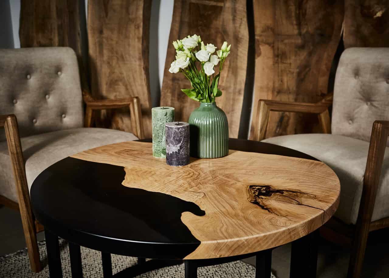 LUMINA Terra – Epoxidharz Couchtisch Exklusivkollektion | Premium Design Schweiz