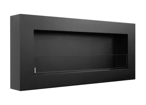 LUMINA Flammen 900 Box Glas – Haengender Bioethanol-Kamin mit Glasscheibe Exklusivkollektion – Ansicht 6