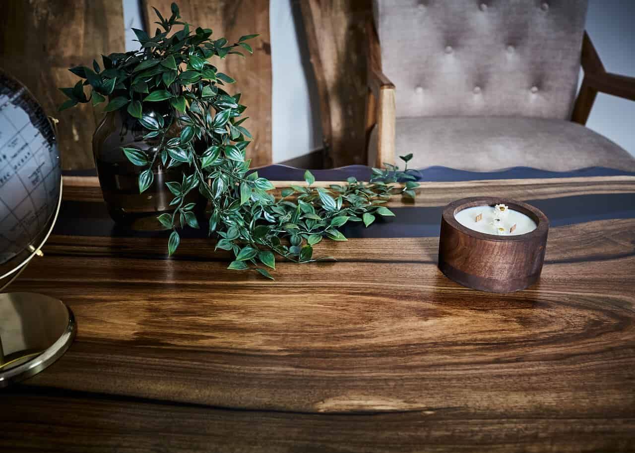 LUMINA Laura – Epoxidharz Bank Exklusivkollektion – Ansicht 2 | IgnisLumina