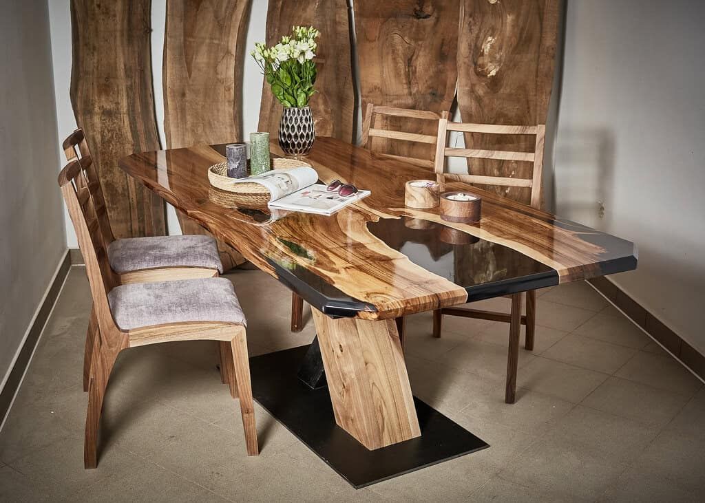 LUMINA Harmonie – Epoxidharz Esstisch Exklusivkollektion – Ansicht 7 | IgnisLumina