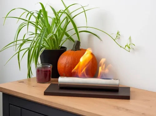 LUMINA Stainless – Freistehender Bioethanol-Kamin Exklusivkollektion – Ansicht 45