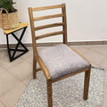 LUMINA Quartz Dream – Upholstered Wooden Chair