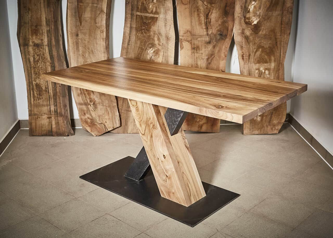 LUMINA Klassischer Massivholztisch – Massivholz Tisch Exklusivkollektion – Ansicht 5 | IgnisLumina