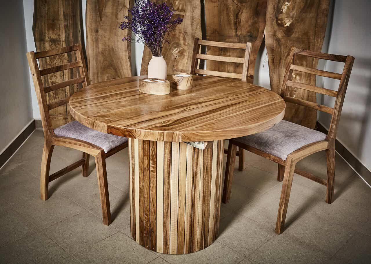 LUMINA Ausziehbarer Massivholztisch Bohemia – Massivholz Tisch Exklusivkollektion | Premium Design Schweiz
