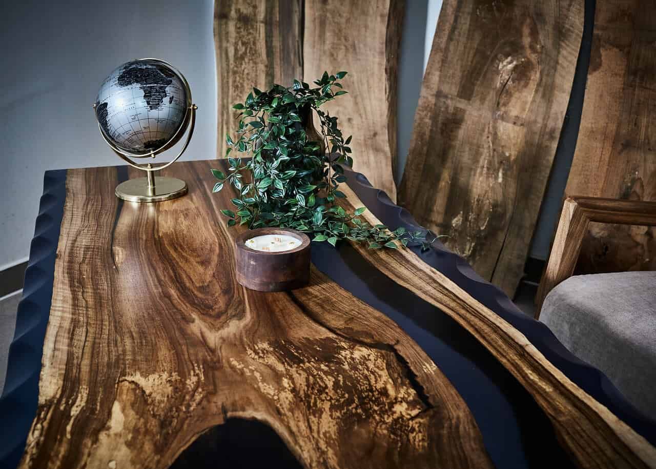 LUMINA Laura – Epoxidharz Bank Exklusivkollektion – Ansicht 4 | IgnisLumina