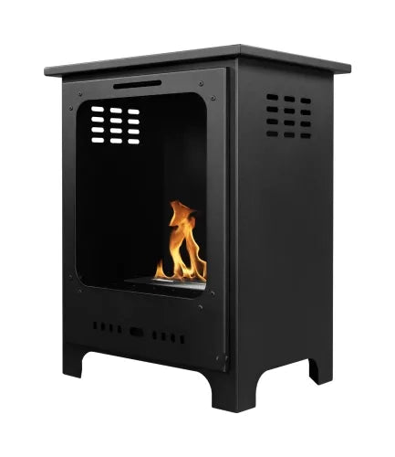 LUMINA Koza Mini – Freistehender Kamin mit Glasscheibe Exklusivkollektion – Ansicht 2