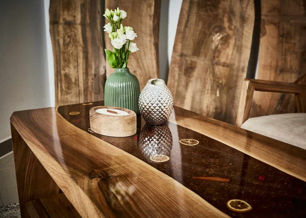 LUMINA Kaffeeleidenschaft – Epoxidharz Bank Exklusivkollektion – Ansicht 6 | IgnisLumina