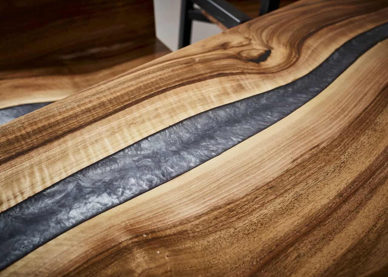 LUMINA Graue Perle – Epoxidharz Esstisch Exklusivkollektion – Ansicht 8 | IgnisLumina