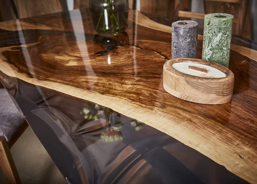 LUMINA Epoxy Dream – Epoxidharz Esstisch Exklusivkollektion – Ansicht 3 | IgnisLumina