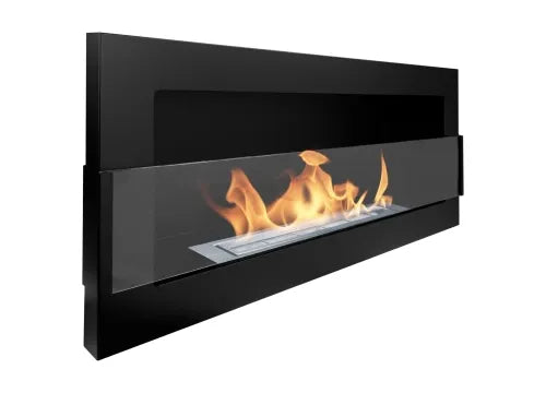 LUMINA Flammen 900 Glas – Haengender Bioethanol-Kamin mit Glasscheibe Exklusivkollektion – Ansicht 2