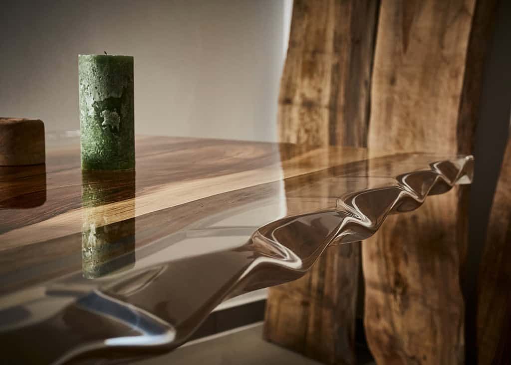 LUMINA Crystal – Epoxidharz Esstisch Exklusivkollektion – Ansicht 11 | IgnisLumina