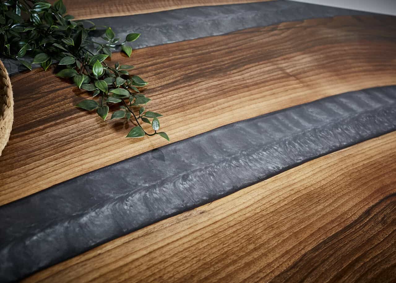 LUMINA Quarztraum – Epoxidharz Esstisch Exklusivkollektion – Ansicht 2 | IgnisLumina