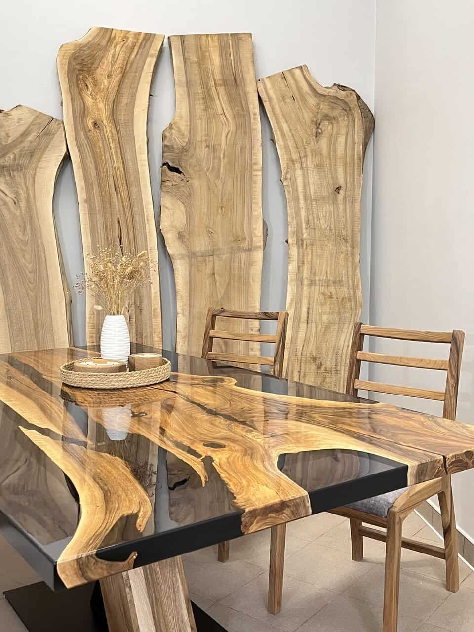 LUMINA Velaris – Epoxidharz Esstisch Exklusivkollektion