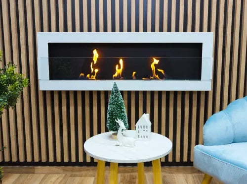 LUMINA Flammen 1200 Glas – Haengender Bioethanol-Kamin mit Glasscheibe Exklusivkollektion – Ansicht 5