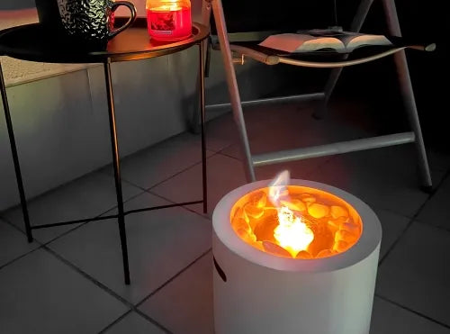 LUMINA Moon Mini – Freistehender Bioethanol-Kamin Exklusivkollektion – Ansicht 9