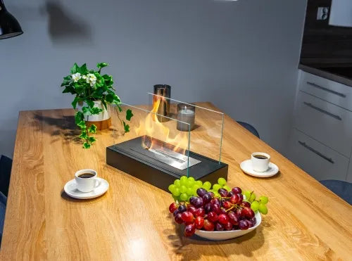 LUMINA Glow – Freistehender Bioethanol-Kamin Exklusivkollektion – Ansicht 2