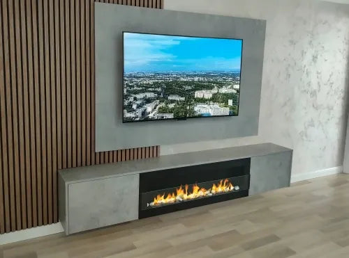 LUMINA Flammen 1200 Glas – Haengender Bioethanol-Kamin mit Glasscheibe Exklusivkollektion – Ansicht 33