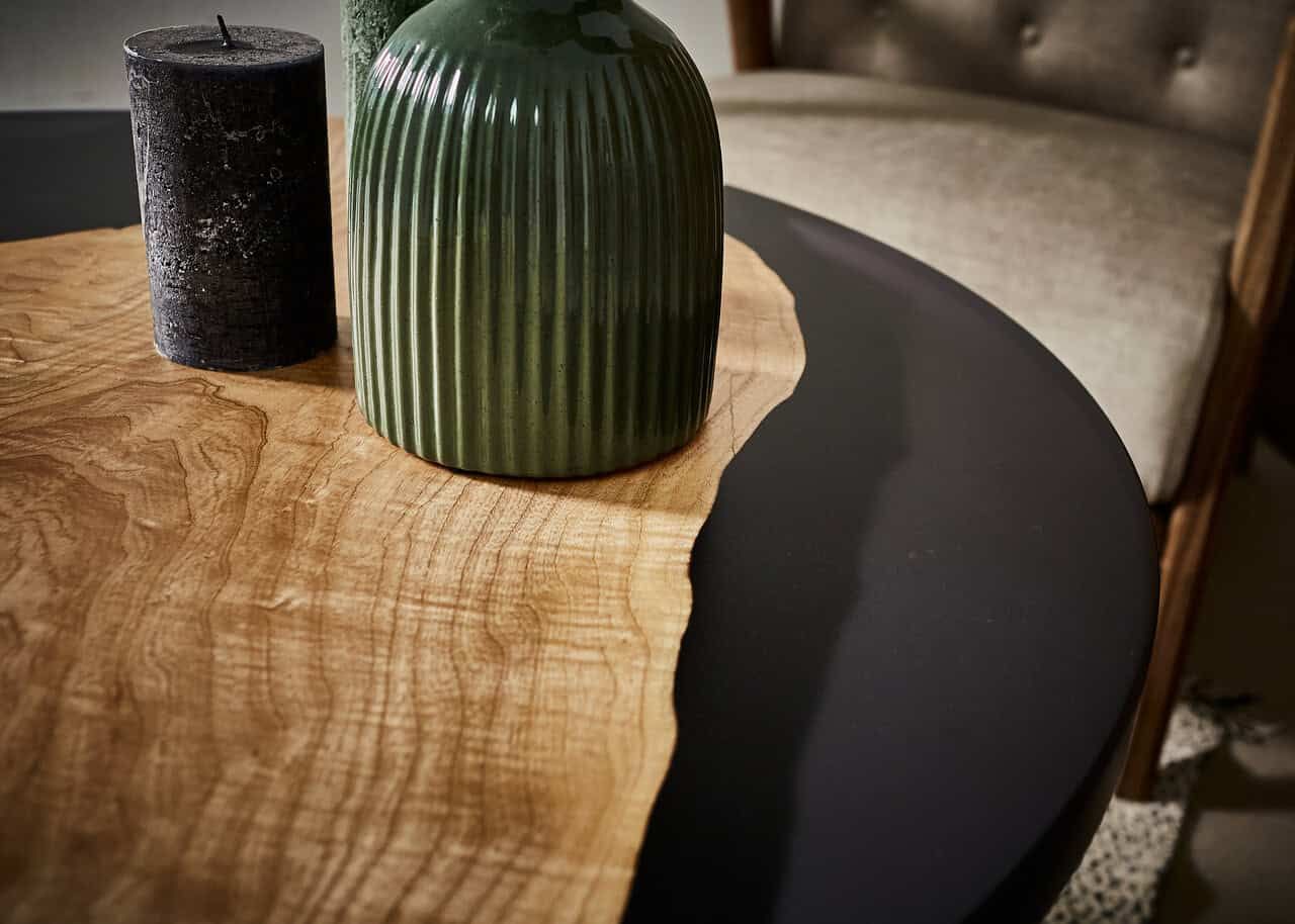 LUMINA Terra – Epoxidharz Couchtisch Exklusivkollektion – Ansicht 4 | IgnisLumina