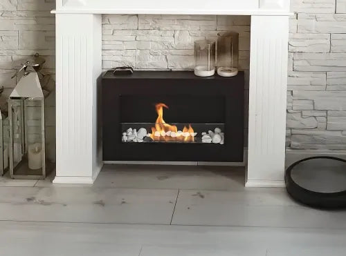 LUMINA Flammen 650 Box Glas – Haengender Bioethanol-Kamin mit Glasscheibe Exklusivkollektion – Ansicht 3
