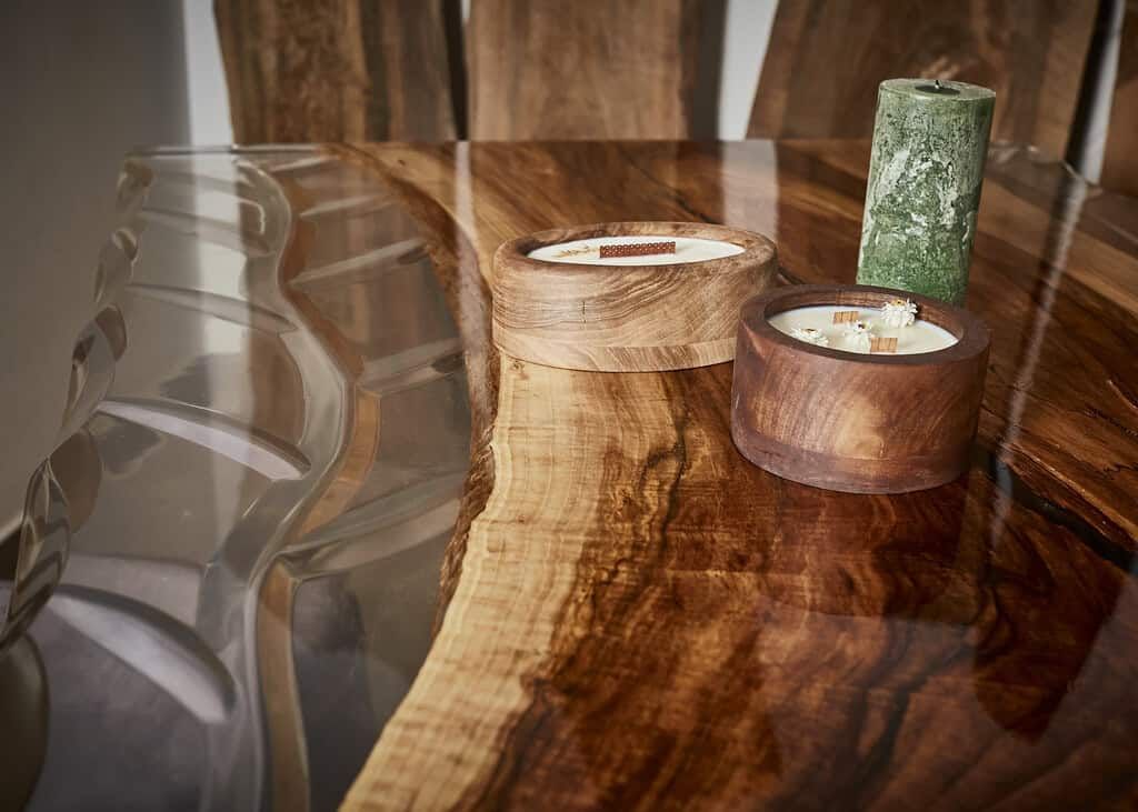 LUMINA Crystal – Epoxidharz Esstisch Exklusivkollektion – Ansicht 9 | IgnisLumina