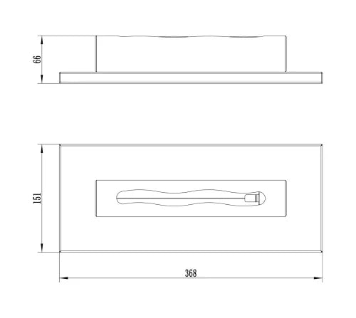 LUMINA Stainless – Freistehender Bioethanol-Kamin Exklusivkollektion – Ansicht 11