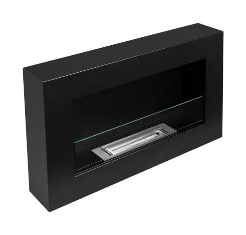LUMINA Flammen 650 Box Glas – Haengender Bioethanol-Kamin mit Glasscheibe Exklusivkollektion – Ansicht 7