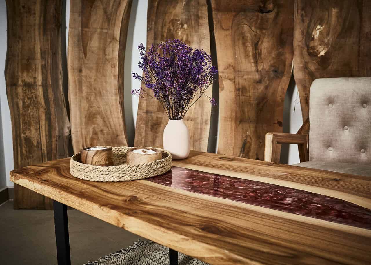 LUMINA Koral – Epoxidharz Bank Exklusivkollektion – Ansicht 3 | IgnisLumina