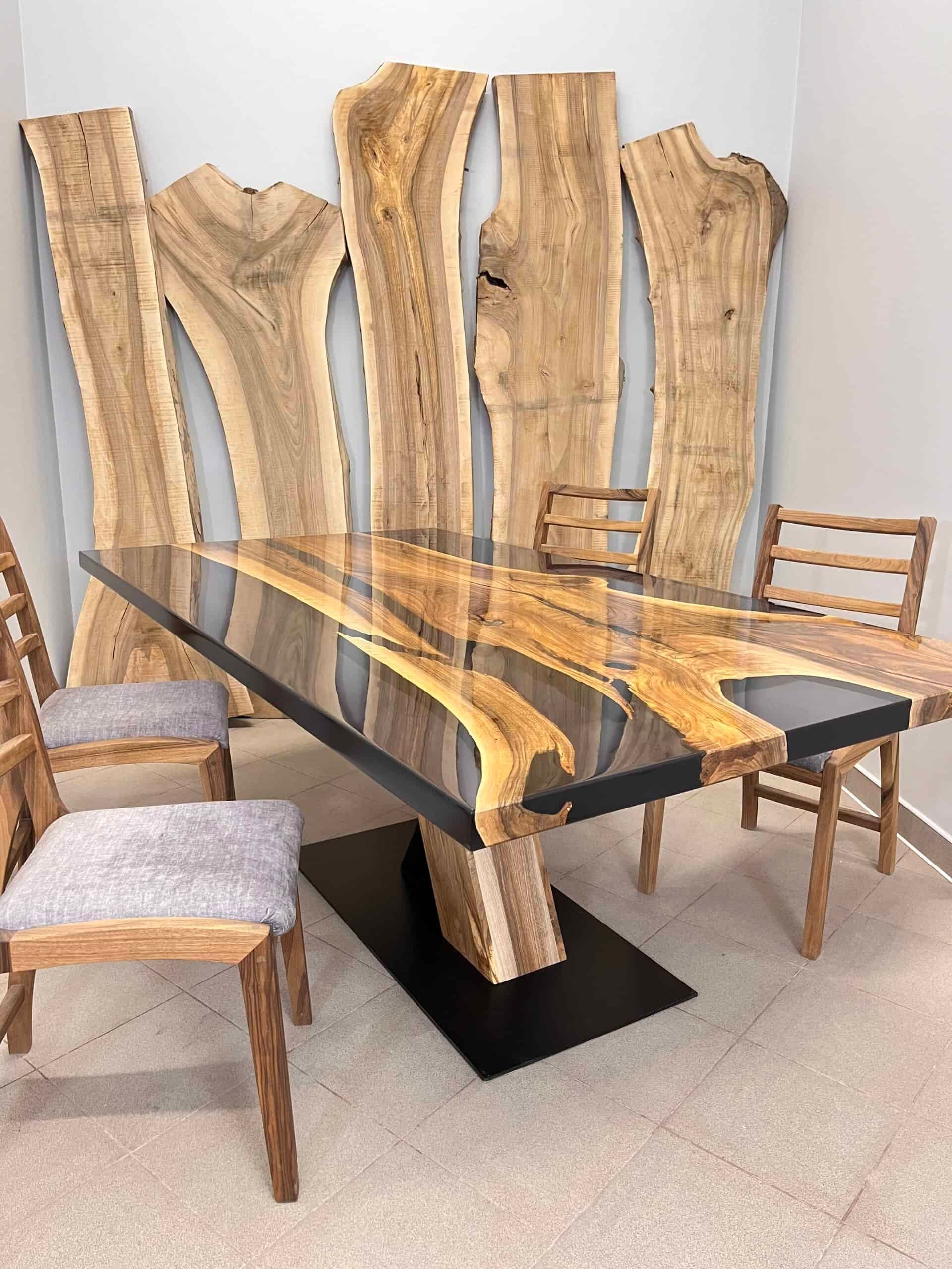 LUMINA Velaris – Epoxidharz Esstisch Exklusivkollektion | Premium Design Schweiz